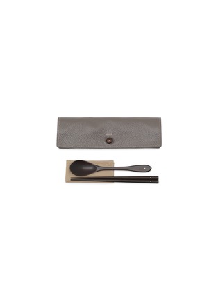 Detail View - 点击放大 - MARUNAO - Chopsticks and Spoon Set — Green