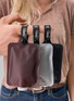 细节 –点击放大 - MATADOR - FlatPak™ Toiletry Bottles Pack of 3 — Charcoal/Garnet/Arctic