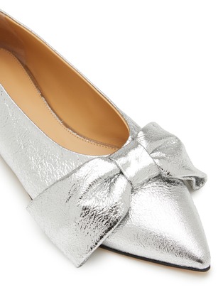 细节 - 点击放大 - DEAR FRANCES - Flat Bow Patent Leather Flats