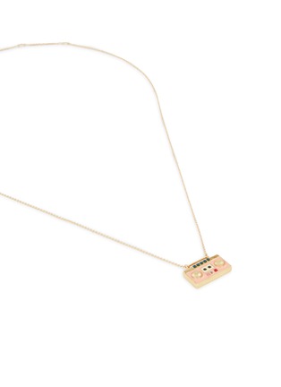 细节 - 点击放大 - ALIITA - Radio Enamel 9K Gold Necklace