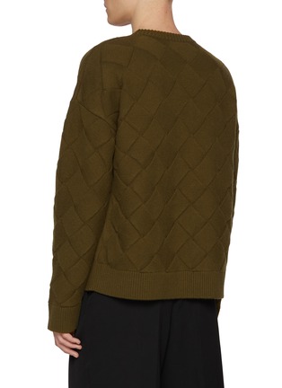 背面 - 点击放大 - BOTTEGA VENETA - Intrecciato 3D Knit Sweater