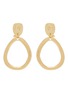 首图 - 点击放大 - LANE CRAWFORD VINTAGE ACCESSORIES - Gold Tone Hoop Clip On Earrings