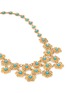 细节 - 点击放大 - LANE CRAWFORD VINTAGE ACCESSORIES - Gold Tone Faux Turquoise Necklace