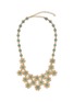 首图 - 点击放大 - LANE CRAWFORD VINTAGE ACCESSORIES - Gold Tone Faux Turquoise Necklace