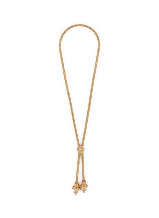 首图 - 点击放大 - LANE CRAWFORD VINTAGE ACCESSORIES - Monet Gold Tone Lariat Necklace