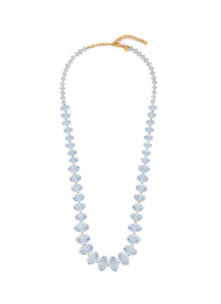 首图 - 点击放大 - LANE CRAWFORD VINTAGE ACCESSORIES - Joan Rivers Blue Lucite Beaded Necklace