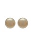 首图 - 点击放大 - LANE CRAWFORD VINTAGE ACCESSORIES - Gold Tone Domed Clip On Earrings