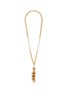 首图 - 点击放大 - LANE CRAWFORD VINTAGE ACCESSORIES - Napier Gold Tone Faux Pearl Chain Necklace