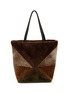 首图 - 点击放大 - LOEWE - Large Puzzle Fold Shearling Tote Bag