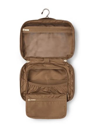 细节 –点击放大 - JULY - Hanging Toiletry Bag — Light Brown