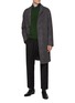 模特儿示范图 - 点击放大 - PIACENZA 1733 - Wool Silk Coat