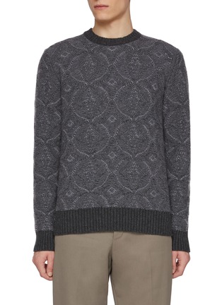首图 - 点击放大 - PIACENZA 1733 - Contrast Edges Cashmere Sweater