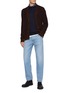 模特儿示范图 - 点击放大 - PIACENZA 1733 - Cashmere Silk Blend Cardigan