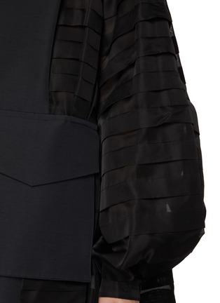  - SACAI - 欧根纱拼接外套