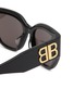 细节 - 点击放大 - BALENCIAGA - Acetate Rectangle Sunglasses