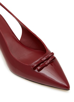 细节 - 点击放大 - PEDDER RED - Lily 50 Leather Pumps