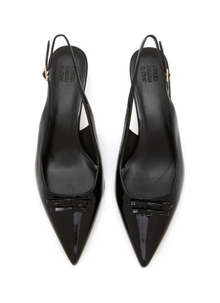 细节 - 点击放大 - PEDDER RED - Lily 50 Leather Pumps