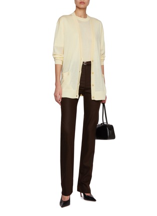 模特儿示范图 - 点击放大 - ARMARIUM - VIKY 羊毛短袖 T 恤