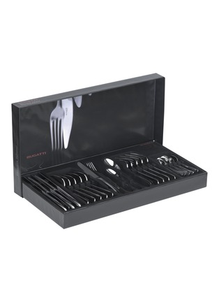 首图 –点击放大 - CASA BUGATTI - Natura Stainless Steel Shining Finish Cutlery Set of 24 — Steel
