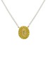 首图 - 点击放大 - LC COLLECTION JEWELLERY - Yellow Diamond 18K White Gold Pendant Necklace — 18"