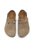 细节 - 点击放大 - BIRKENSTOCK - TOKIO 绒面皮露跟凉鞋