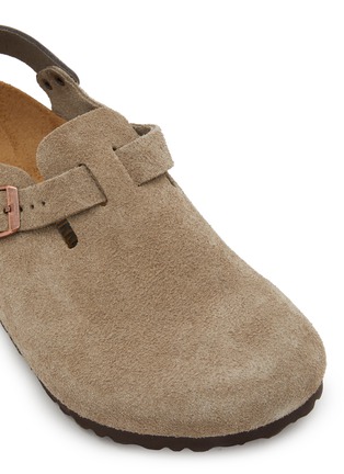 细节 - 点击放大 - BIRKENSTOCK - TOKIO 绒面皮露跟凉鞋