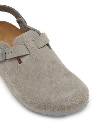 细节 - 点击放大 - BIRKENSTOCK - TOKIO 绒面皮露跟凉鞋