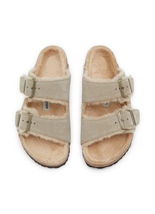 细节 - 点击放大 - BIRKENSTOCK - ARIZONA 绒面皮双搭带凉鞋
