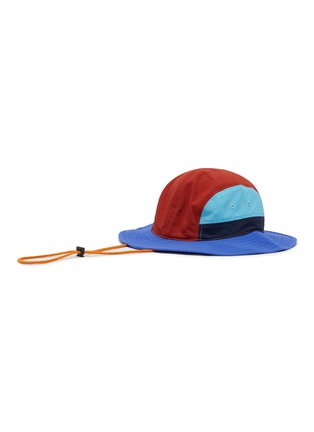  - COTOPAXI - Tech Bucket Hat — Tamarindo/Scuba Blue