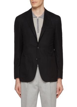 首图 - 点击放大 - CANALI - Single Breasted Wool Blazer