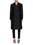 首图 - 点击放大 - BONBOM - Beloni Peak Lapel Wool Silk Coat