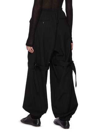 背面 - 点击放大 - Y'S - Striped Cargo Tailored Pants