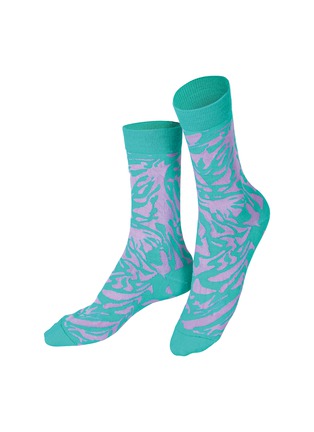 细节 –点击放大 - EAT MY SOCKS - Beef Burger Crew Sock Set