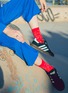  - EAT MY SOCKS - Happy Birthday Crew Socks — Set of 2