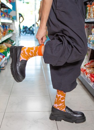 细节 –点击放大 - EAT MY SOCKS - Peanut Butter Crew Socks