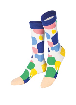 细节 –点击放大 - EAT MY SOCKS - Fresh Eggs Over The Calf Sock Set