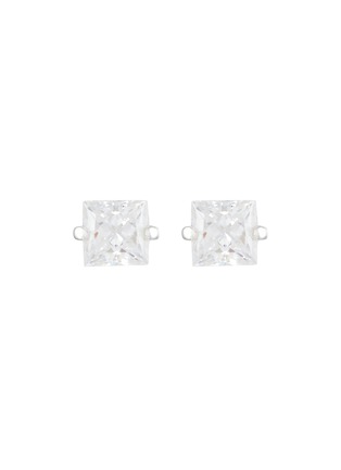 首图 - 点击放大 - HATTON LABS - Cubic Square Sterling Silver Earrings