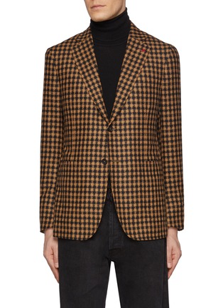 首图 - 点击放大 - ISAIA - Single Breasted Wool Cashmere Blazer