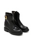 细节 - 点击放大 - CHLOÉ - Coddington Leather Combat Boots