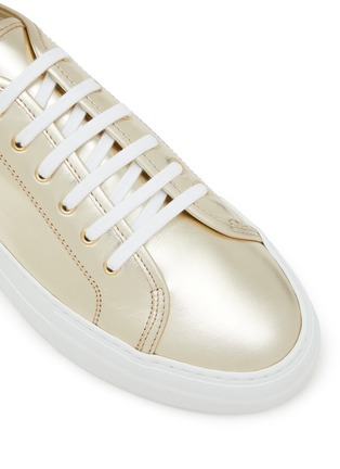 细节 - 点击放大 - COMMON PROJECTS - Tournament Shiny Leather Women's Sneakers