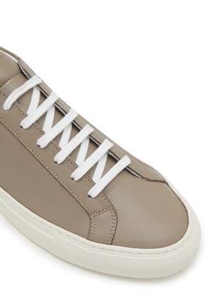 细节 - 点击放大 - COMMON PROJECTS - Achilles FW24 Leather Women's Sneakers