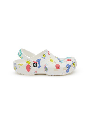 首图 - 点击放大 - CROCS - Classic Doodle Print Kids Clogs