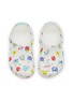 模特儿示范图 - 点击放大 - CROCS - Classic Doodle Print Kids Clogs