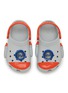 模特儿示范图 - 点击放大 - CROCS - Classic Rocket Ship Toddlers Clogs