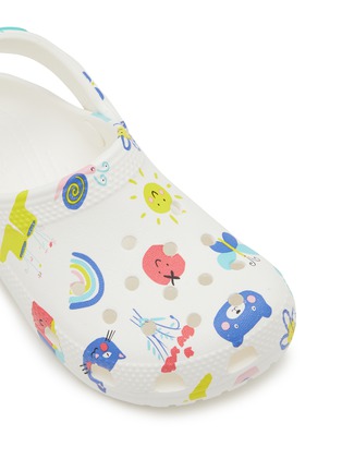 细节 - 点击放大 - CROCS - Classic Doodle Print Toddlers Clogs