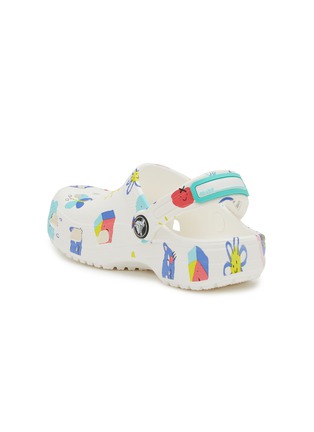 细节 - 点击放大 - CROCS - Classic Doodle Print Toddlers Clogs