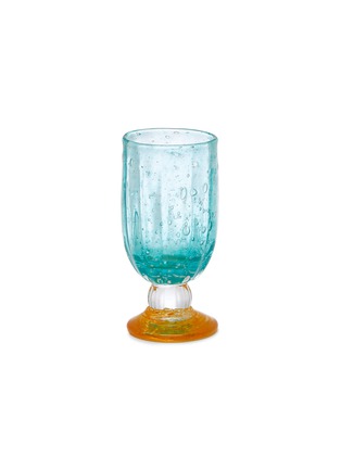 Main View - 点击放大 - LA ROMAINE EDITIONS - The Praline Glass — Turquoise/Orange