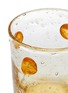 细节 –点击放大 - LA ROMAINE EDITIONS - The Guirlande Water Glass — Gold/Orange