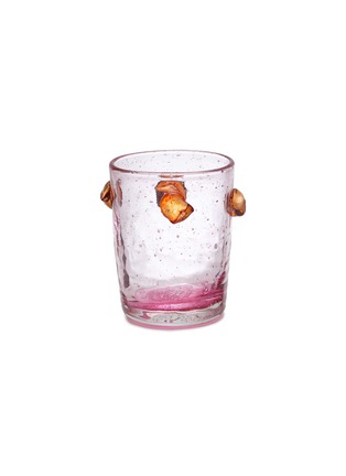 Main View - 点击放大 - LA ROMAINE EDITIONS - The Guirlande Water Glass — Pink/Red