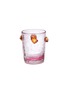 Main View - 点击放大 - LA ROMAINE EDITIONS - The Guirlande Water Glass — Pink/Red